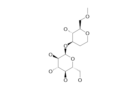1,5-ANHYDRO-2-DEOXY-3-O-(ALPHA-D-GLUCOPYRANOSYL)-6-O-METHYL-D-ARABINO-HEXITOL
