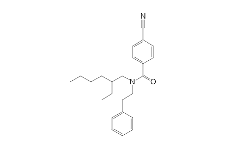 Benzamide, 4-cyano-N-(2-phenylethyl)-N-(2-ethylhexyl)-
