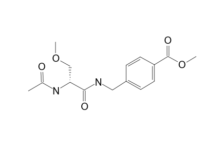 (R)-N-[4'-(METHYLOXYCARBONYL)]-BENZYL_2-ACETAMIDO-3-METHOXYPROPIONAMIDE