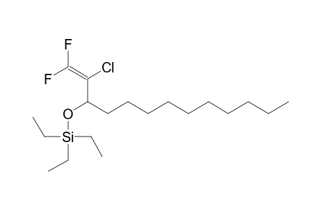 Silane, [[1-(1-chloro-2,2,2-trifluoroethenyl)undecyl]oxy]triethyl-