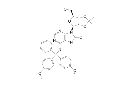 6-N-(4,4'-DIMETHOXYTRITYL)-2',3'-O-ISOPROPYLIDENE-8-OXOADENOSINE