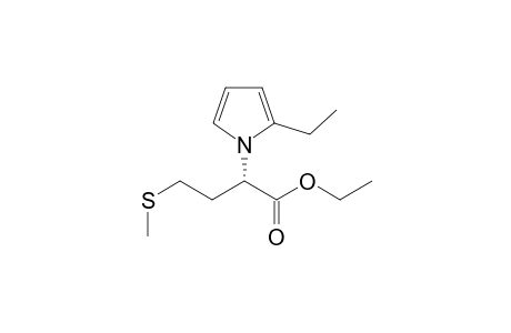 (S)-Ethyl 2-(2-ethyl-1H-pyrrol-1-yl)-4-(methylthio)butanoate