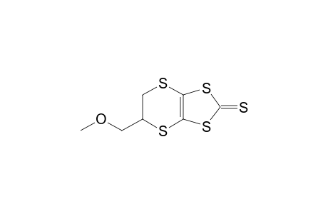 5-(Methoxymethyl)-5,6-dihydro-1,3-dithiolo[4,5-b][1,4]dithiin-2-thione