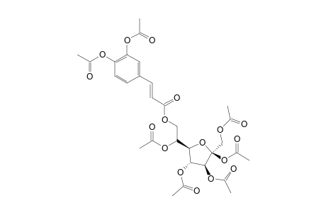 7-(3',4'-DI-O-ACETYL)-CAFFEOYL-1,2,3,4,6-PENTA-O-ACETYL-BETA-D-ALTRO-HEPTULOFURANOSE