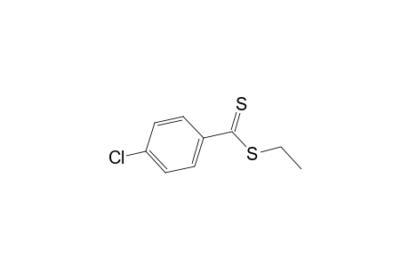 Benzenecarbodithioic acid, 4-chloro-, ethyl ester
