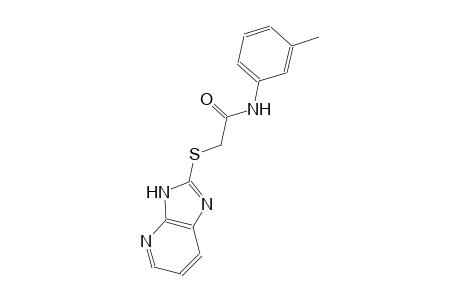 2-(3H-imidazo[4,5-b]pyridin-2-ylsulfanyl)-N-(3-methylphenyl)acetamide