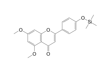 5,7-Di-O-methyl-4'-O-(trimethylsilyl)apigenin