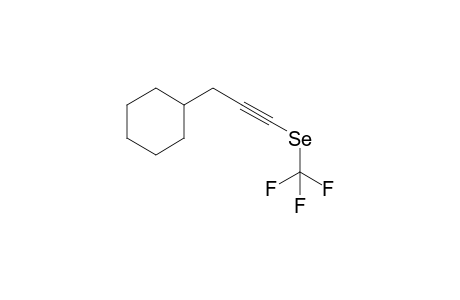 {3-[(trifluoromethyl)selanyl]prop-2-yn-1-yl}cyclohexane