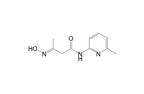 (3E)-3-hydroximino-N-(6-methyl-2-pyridyl)butyramide