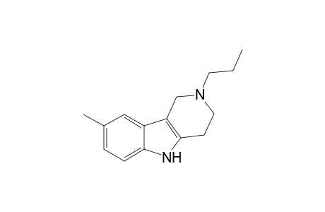 3-Propyl-6-methyl-1,2,3,4-tetrahydro-.gamma.-carboline