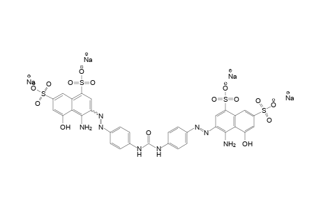1,7-Naphthalenedisulfonic acid, 3,3'-[carbonylbis(imino-4,1-phenyleneazo)]bis[4-amino-5-hydroxy-, tetrasodium salt