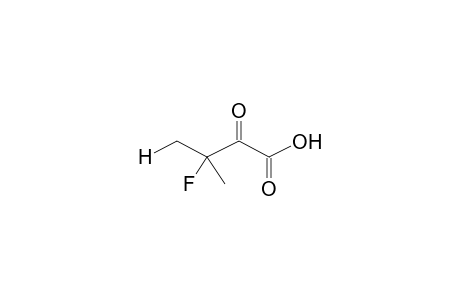 3-FLUORO-2-KETO-3-METHYLBUTANOIC ACID