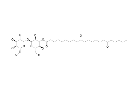 1-O-(3-O-(1-OXO-17-HYDROXYDOCOSYL)-ALPHA-D-GLUCOPYRANOSYL)-ALPHA-D-GALACTOPYRANOSIDE