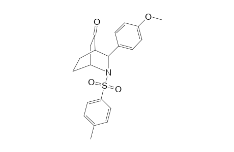 exo-3-(4-Methoxyphenyl)-2-(4-tolylsulfonyl)-2-azabicyclo[2.2.2]octan-5-one