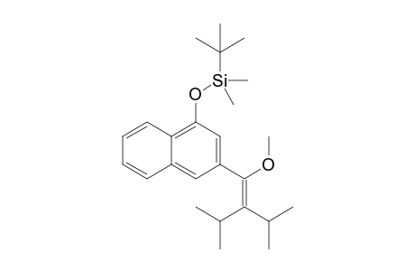 2-[4-(tert-Butyldimethylsilyloxy)-2-naphthyl]-1,1-diisopropyl-2-methoxyethylene