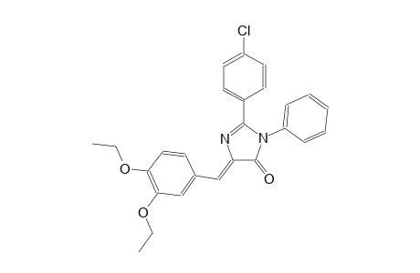(5Z)-2-(4-chlorophenyl)-5-(3,4-diethoxybenzylidene)-3-phenyl-3,5-dihydro-4H-imidazol-4-one