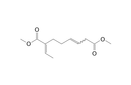 Dimethyl 7-ethylideneoct-3-enedioate