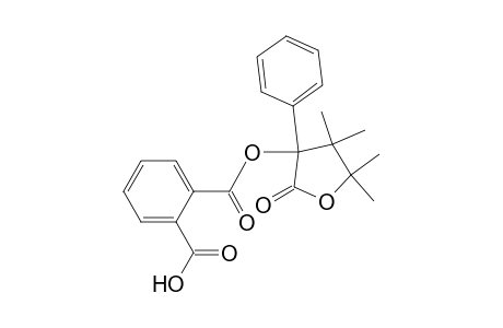 1,2-Benzenedicarboxylic acid, mono(tetrahydro-4,4,5,5-tetramethyl-2-oxo-3-phenyl-3-furanyl) ester, (.+-.)-