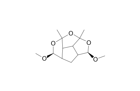 2.beta.,8.beta.-(Dimethoxy)-4,6-dimethyl-3,5,7-trioxatetracyclo[7.2.1.0(4,11).0(6,10)]dodecane