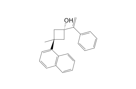 trans-3-methyl-3-(naphthalen-2-yl)-1-(1-phenylvinyl)cyclobutan-1-ol