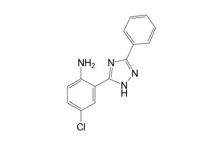 5-(2-amino-5-chlorophenyl)-3-phenyl-1H-1,2,4-triazole