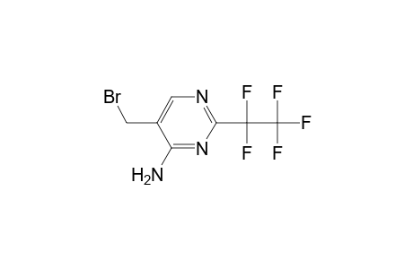 4-AMINO-5-(BROMOETHYL)-2-(PENTAFLUOROETHYL)PYRIMIDINE