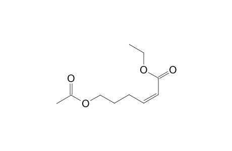 (Z)-Ethyl 6-Acetoxyhex-2-enoate