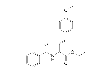 Ethyl (E)-2-benzamido-4-(p-methoxyphenyl)but-3-enoate