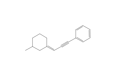 (E)-1-(3-Phenylprop-2-ynylidene)-3-methycyclohexane