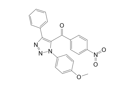 1-(p-Methoxyphenyl)-4-phenyl-5-[(p-nitrophenyl)carbonyl]-1,2,3-triazole
