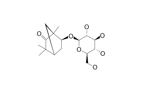 (1S,4R,6S)-6-HYDROXYFENCHAN-2-ONE-6-O-BETA-D-GLUCOPYRANOSIDE