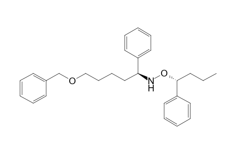 (1S)-1-phenyl-N-[(1R)-1-phenylbutoxy]-5-phenylmethoxy-1-pentanamine