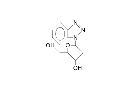 4-Methyl-1-(2-deoxy-B-D-ribofuranosyl)-1H-benzotriazole