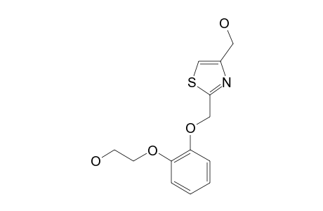 1-[2'-(4'-HYDROXYMETHYL)-THIAZOLYL]-METHYLOXY-2-HYDROXYETHYLOXYBENZENE