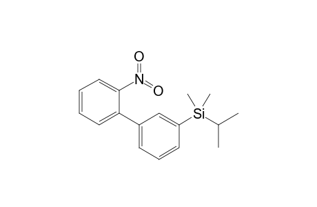 2-Nitro-3'-(isopropyldimethylsilyl)-biphenyl