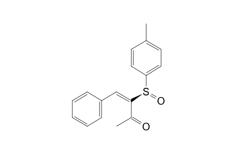 (E)-1-Phenyl-2-[(R)-p-tolylsulfinyl]but-1-en-3-one