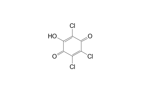 2,5-Cyclohexadiene-1,4-dione, 2,3,5-trichloro-6-hydroxy-