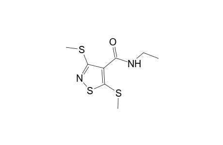 4-Isothiazolecarboxamide, N-ethyl-3,5-bis(methylthio)-