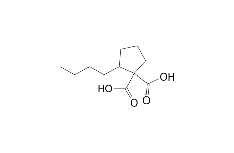 1,1-Cyclopentanedicarboxylic acid, 2-butyl-