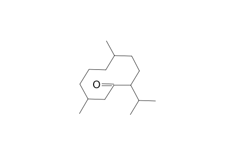 2-Isopropyl-5,9-dimethylcyclodecanone