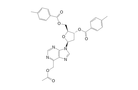 6-(ACETYLOXYMETHYL)-9-(2-DEOXY-3,5-DI-O-TOLUOYL-BETA-D-ERYTHRO-PENTOFURANOSYL)-PURINE