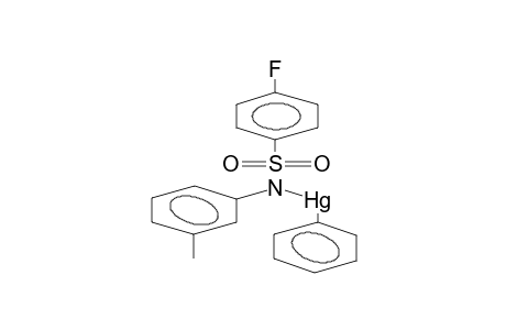 N-PHENYLMERCURO-N-(META-TOLYL)-PARA-FLUOROPHENYLSULPHONYLAMIDE