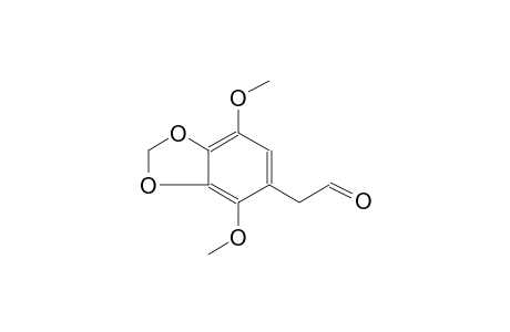 1,3-benzodioxole-5-acetaldehyde, 4,7-dimethoxy-