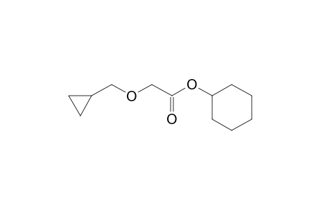 Cyclohexyl 2-(cyclopropylmethoxy)acetate