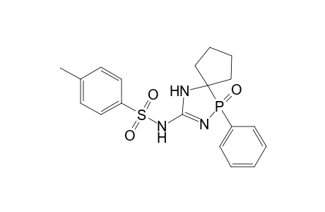 2-(p-Toluenesulfonic)-4-phenyl-5,5-(tetramethylene)-4,5-dihydro-1H-(1,3,4)-diazaphosphole - oxide