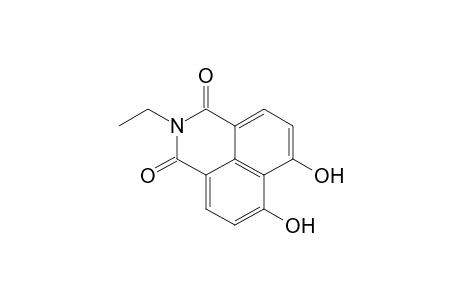 1H-Benz[de]isoquinoline-1,3(2H)-dione, 2-ethyl-6,7-dihydroxy-