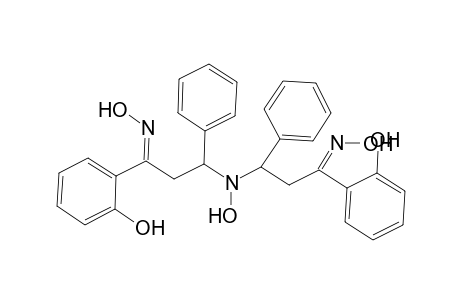 Propiophenone, 3,3''-(hydroxyimino)bis[2'-hydroxy-3-phenyl-, dioxime