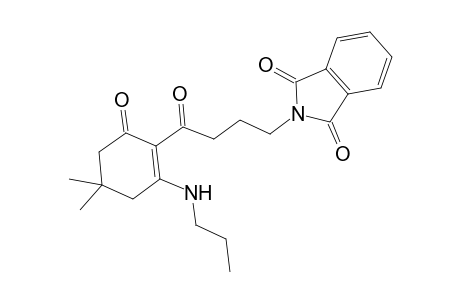 2-[4-keto-4-[6-keto-4,4-dimethyl-2-(propylamino)cyclohexen-1-yl]butyl]isoindoline-1,3-quinone