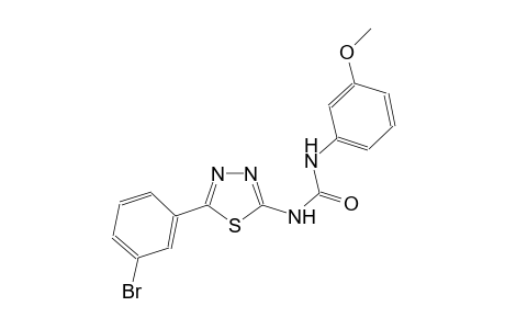 N-[5-(3-bromophenyl)-1,3,4-thiadiazol-2-yl]-N'-(3-methoxyphenyl)urea