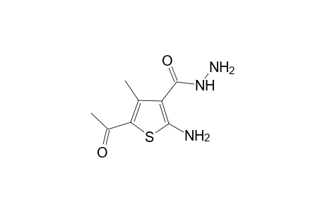 5-acetyl-2-amino-3-carbohydrazide-4-methylthiophene